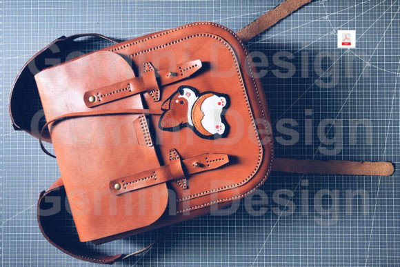 Download Leather Pattern Backpack DIY, PDF File - Backpack Collection