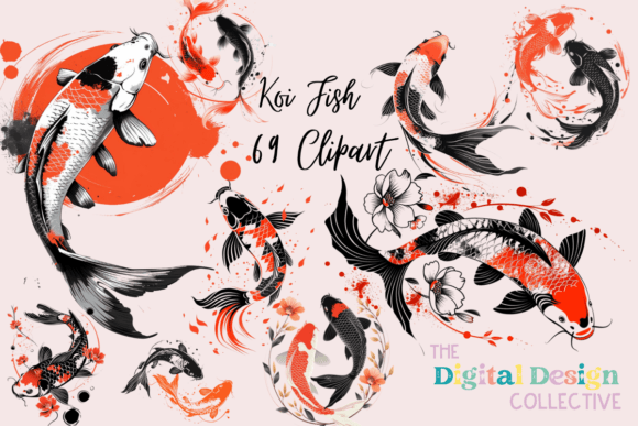 Download Koi Fish Clipart, Koi Carps Clipart - Premium Resources
