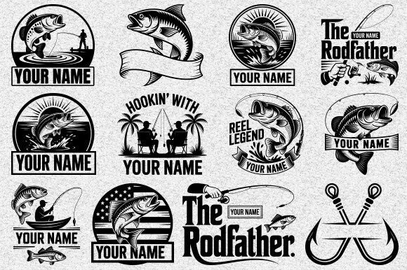 Download Fishing Svg Bundle, Bass Fishing Svg - Fish Collection