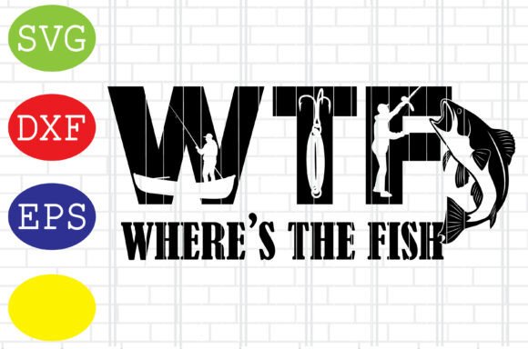 Download Where's the Fish Svg, Bass Fishing Svg - Fish Collection