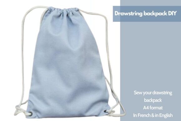 Download Drawstring Backpack Sewing DIY - Backpack Collection