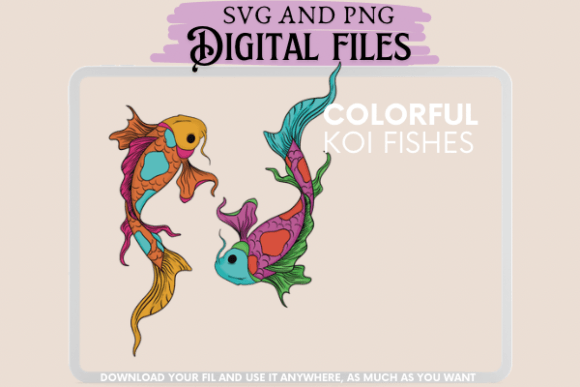 Download Colorful Koi Fishes - Fish Collection