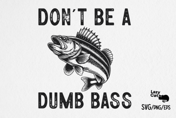 Download Vintage Funny Fishing SVG PNG - Fish Collection