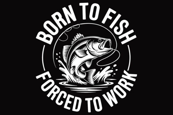 Download Fishing SVG- Bass Fish Quotes | Black &amp; - Fish Collection