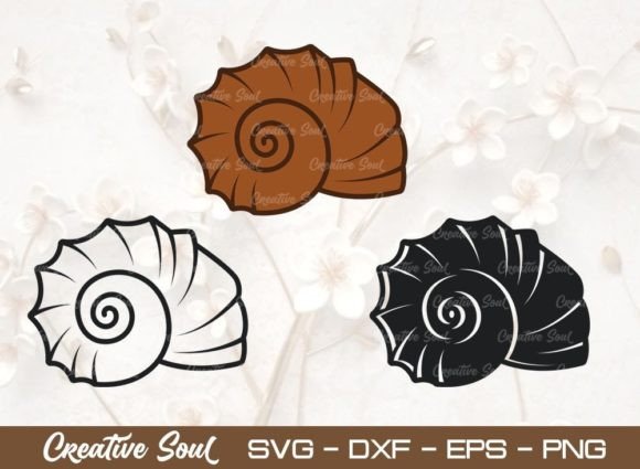 Download Seashell SVG Bundle Cut File, Shellfish - Fish Collection