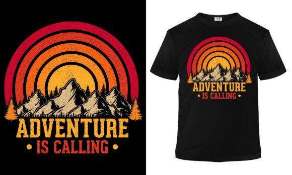 Download Adventure is Calling Hiking T-shirt - Adventure Collection
